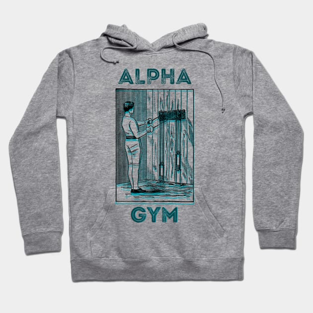 Alpha Gym Workout Beast Hoodie by TJWDraws